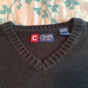 Chaps, Vneck sweater